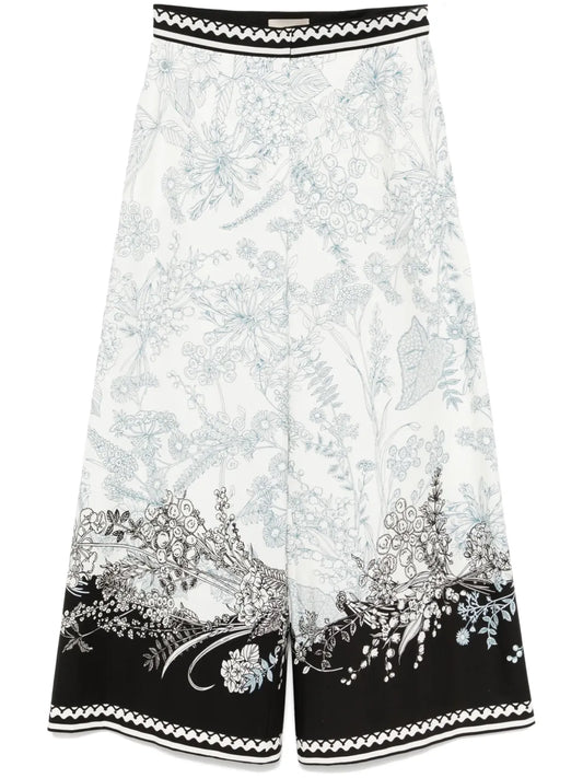 Printed Cotton Pants