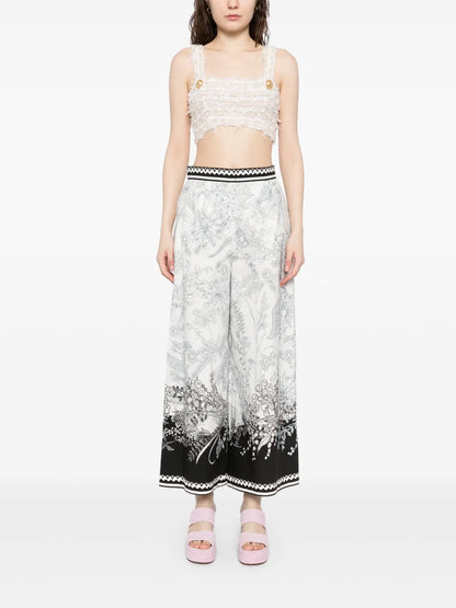 Printed Cotton Pants