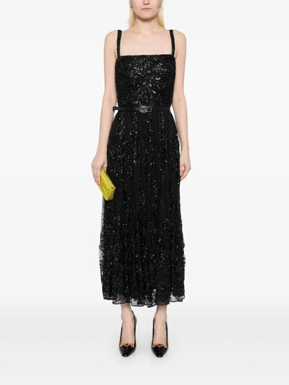 Embroidered Lace Dress