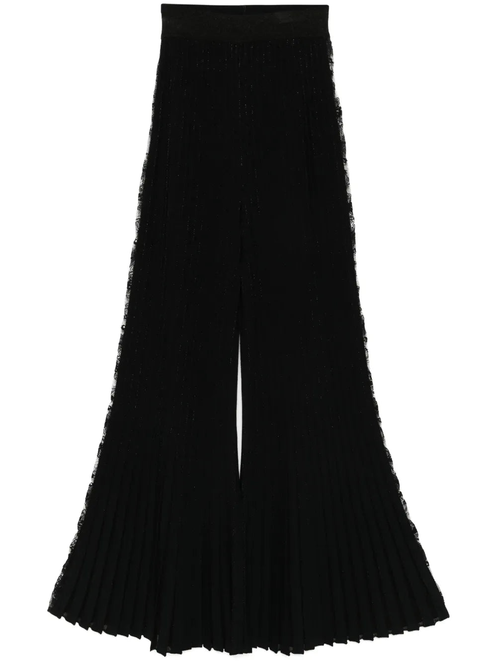 Knitted Flared Trousers