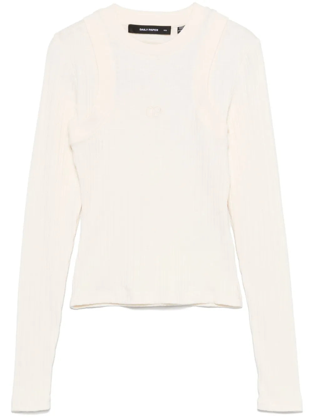 Ribbed Overlayer Top