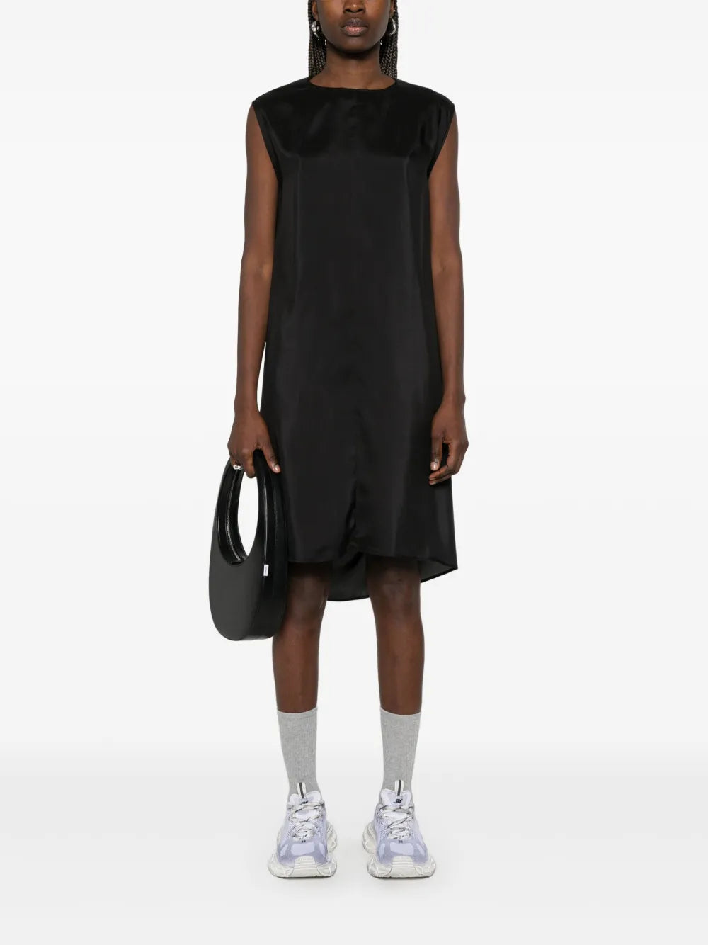 Silk Midi Dress