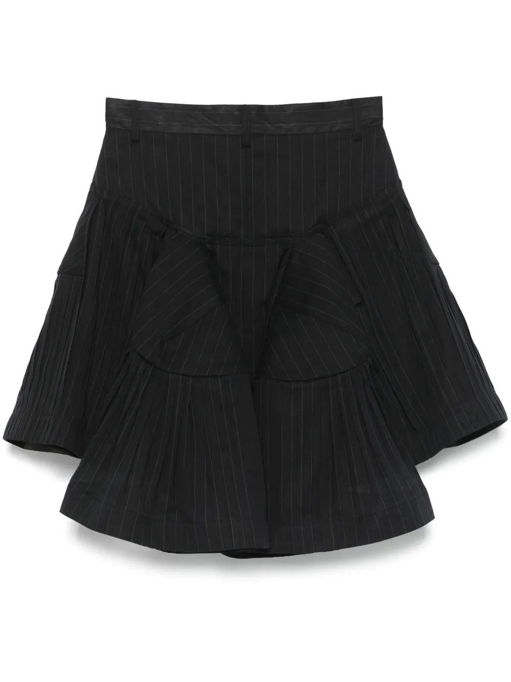 Pinstriped Mini Skirt
