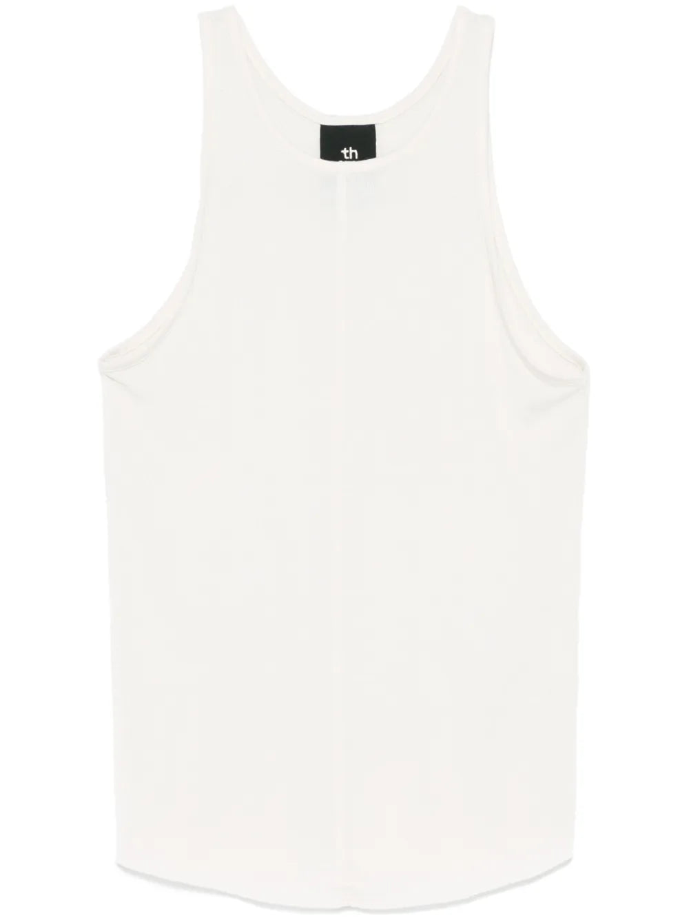 Fine-Ribbed Tank Top