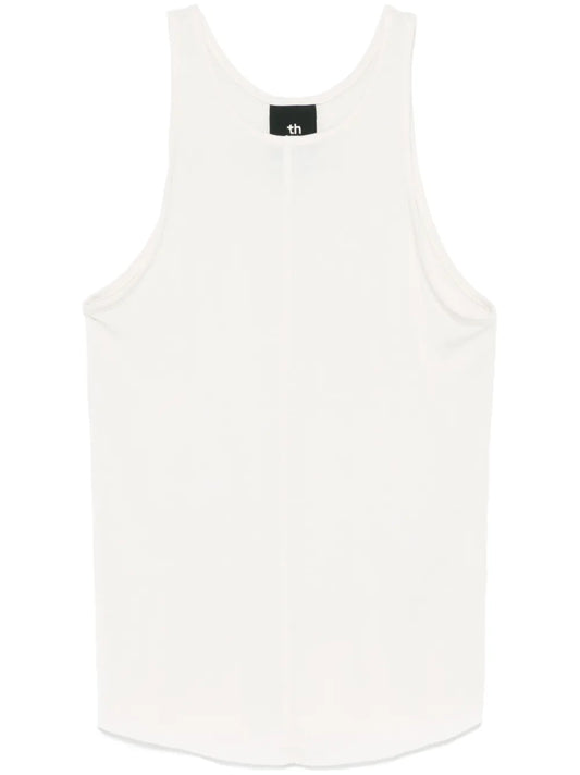 Fine-Ribbed Tank Top