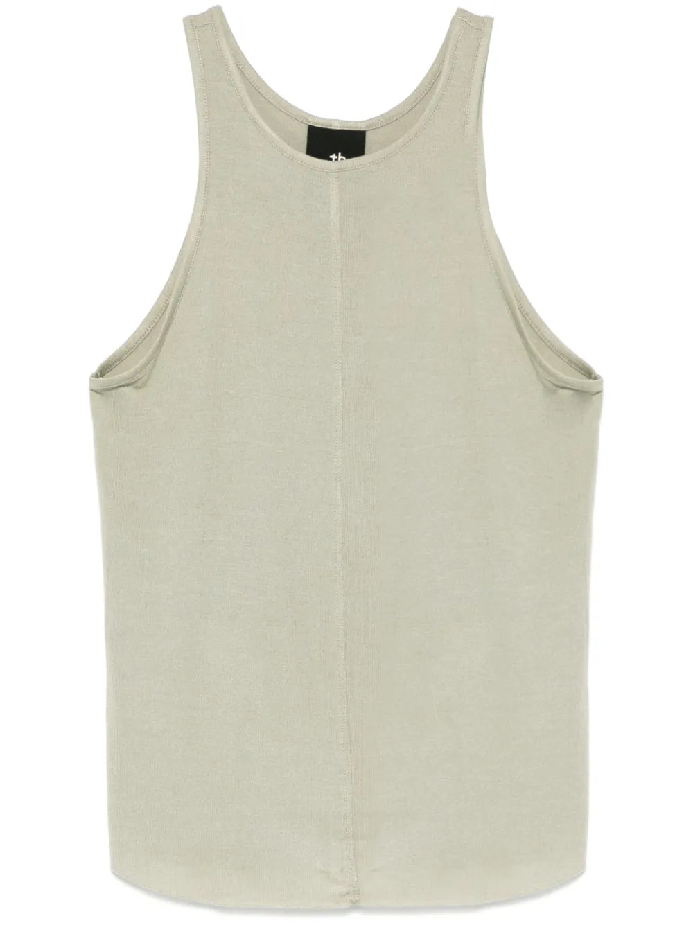Fine-Ribbed Tank Top