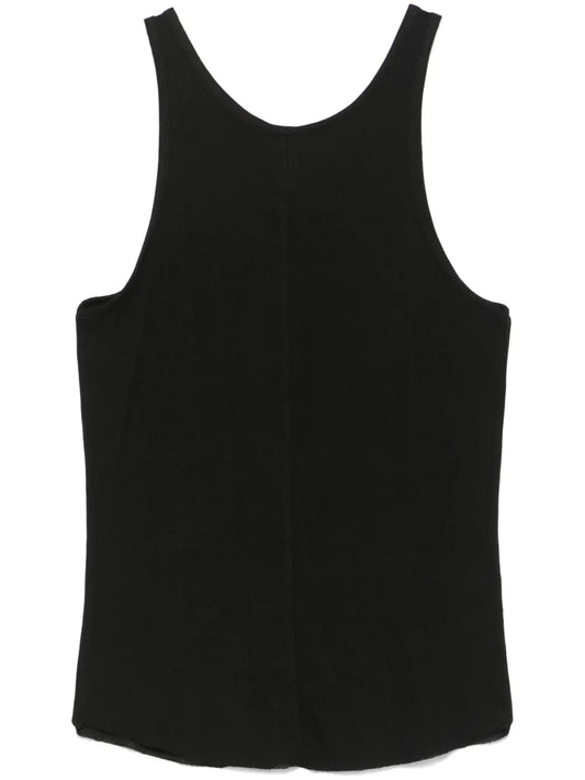 Fine-Ribbed Tank Top