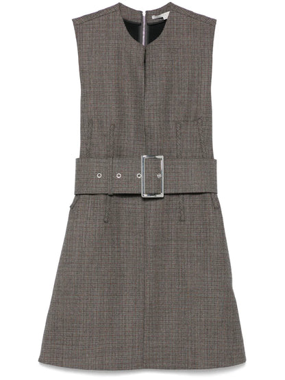 Houndstooth Mini Dress