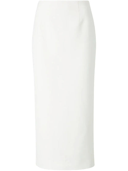 Crepe Midi Skirt