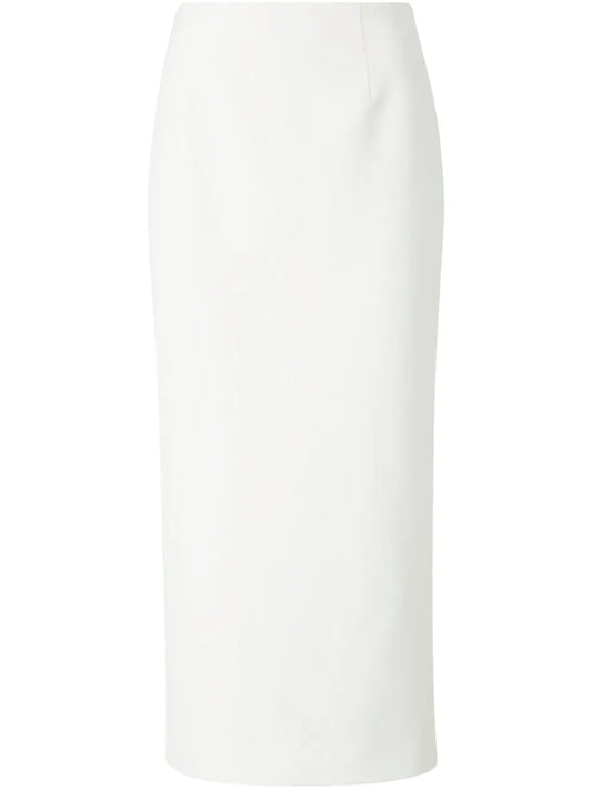 Crepe Midi Skirt
