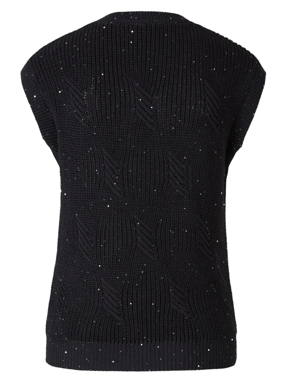 Sequin-Embellished Vest