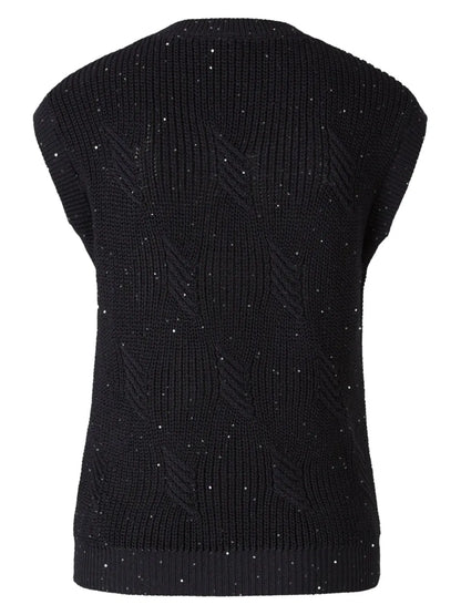 Sequin-Embellished Vest