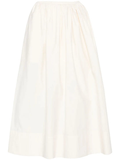 Pleated Midi Skirt