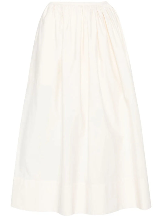 Pleated Midi Skirt