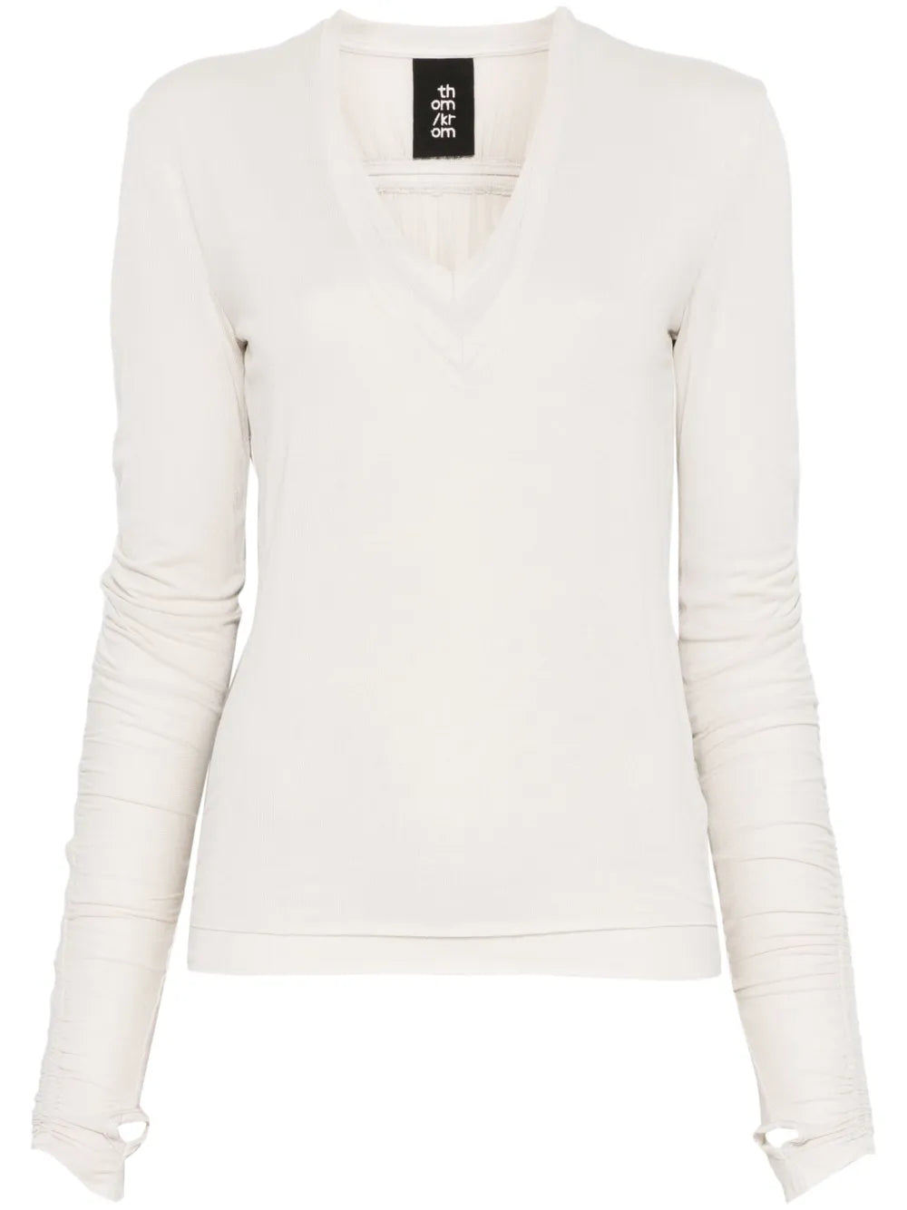 Ruched-Detailed Top