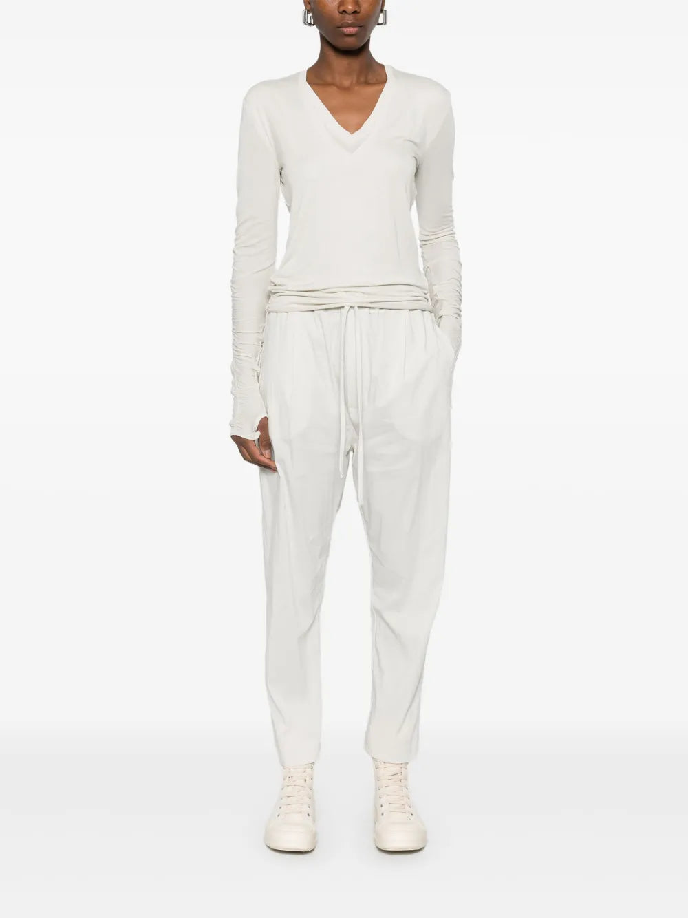 Ruched-Detailed Top