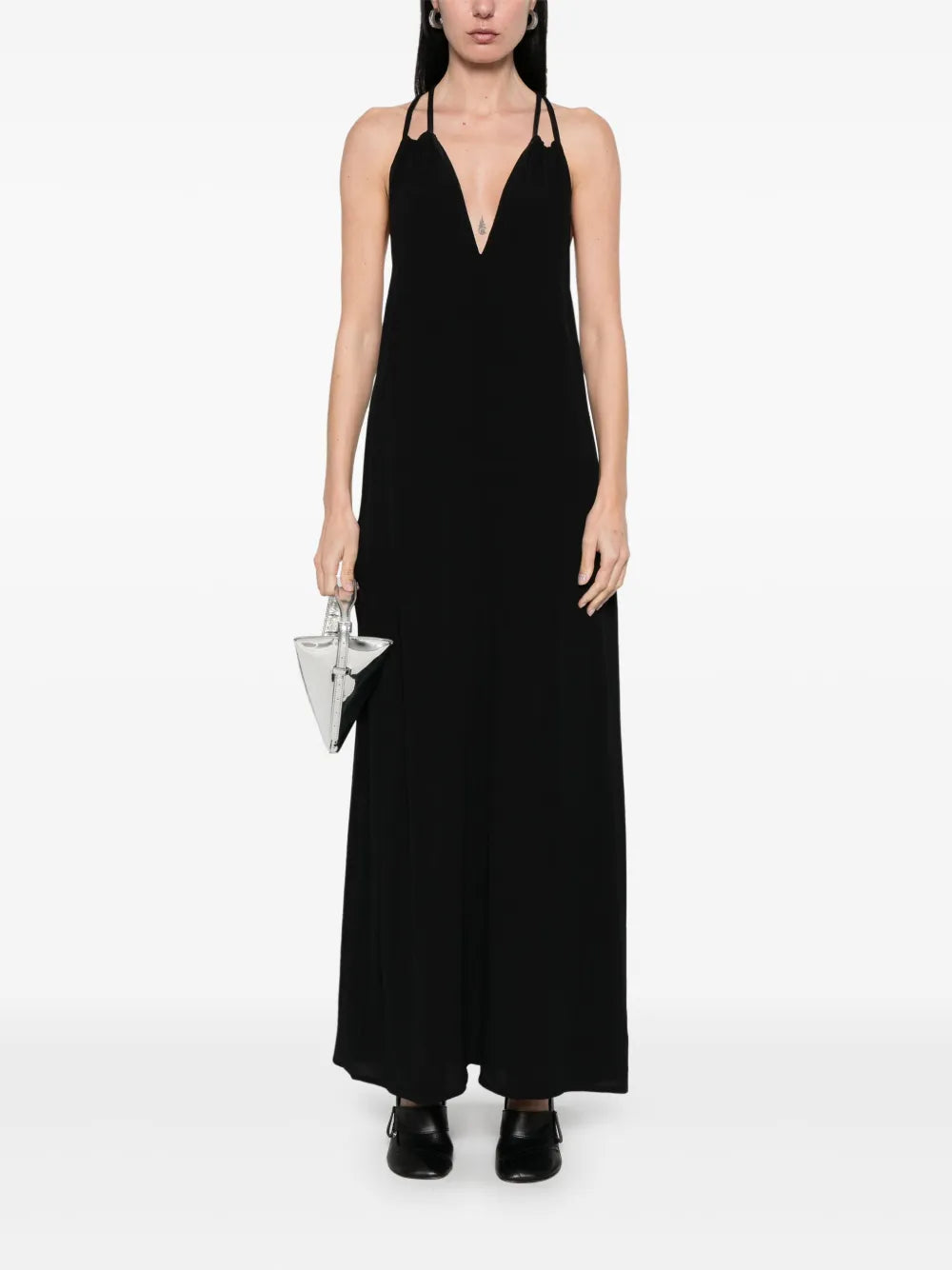 V-Neck Maxi Dress