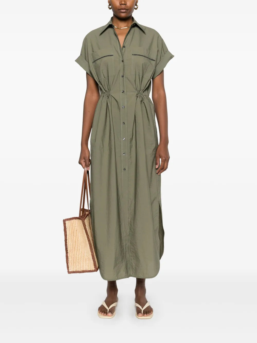 A-Line Midi Dress