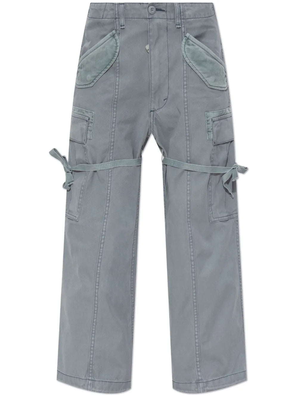 Cropped Cargo Trousers