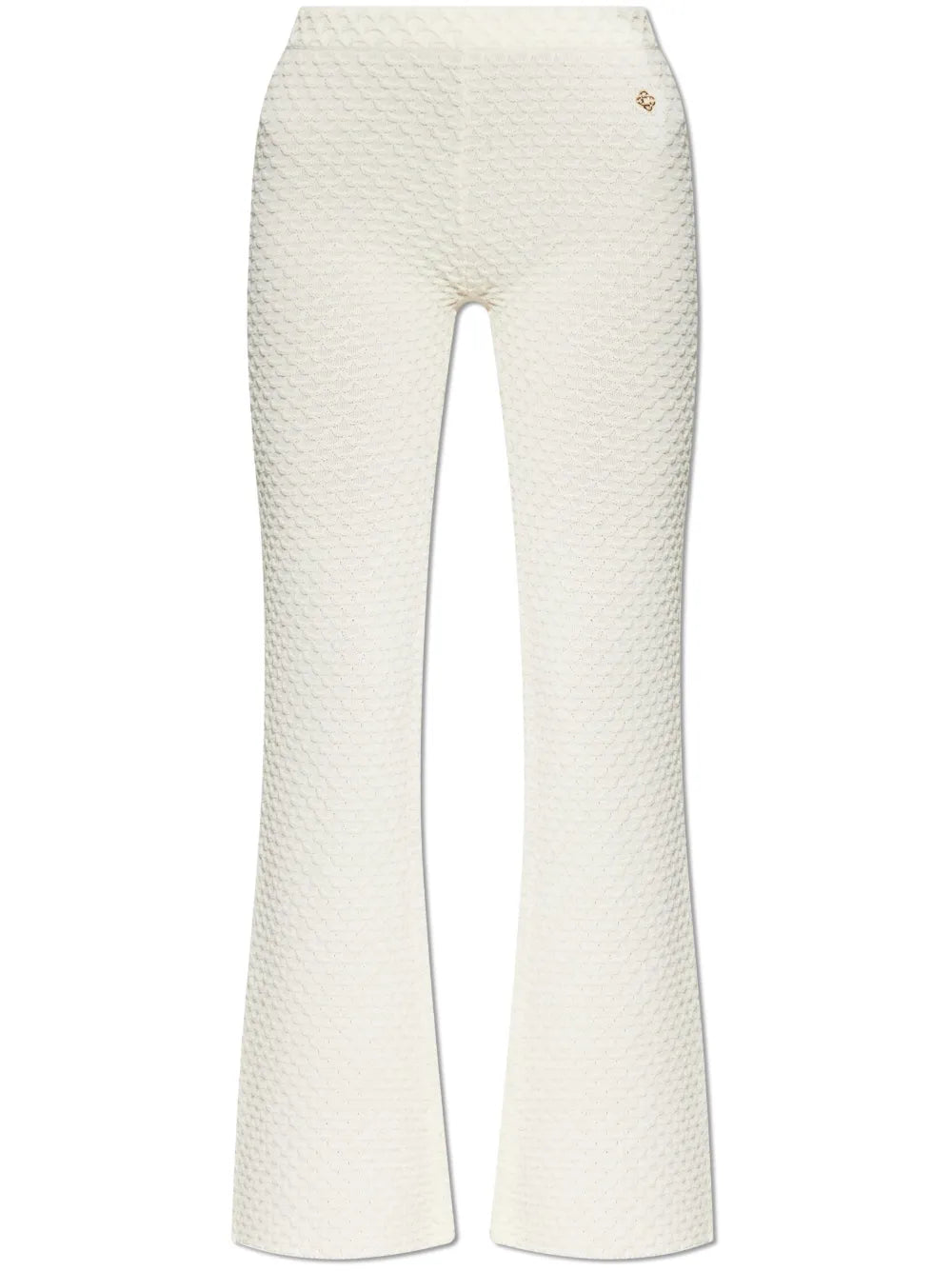 Textured Knitted Trousers