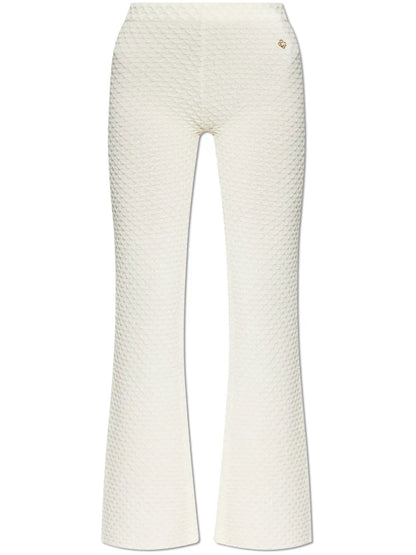 Textured Knitted Trousers