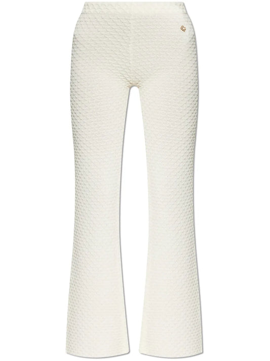 Textured Knitted Trousers