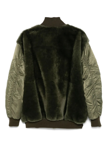 Shearling Bomber Jacket