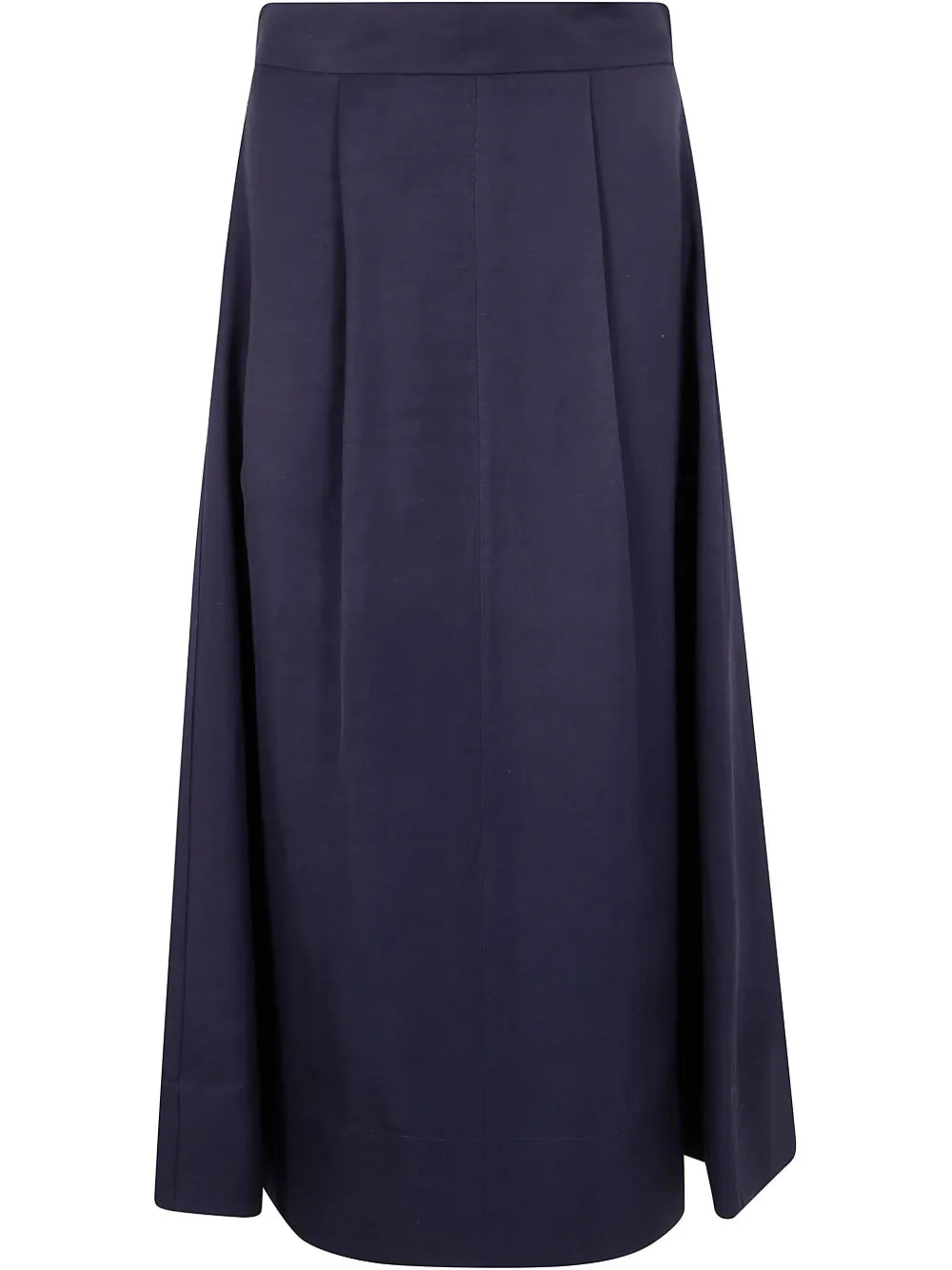 Pleated Midi Skirt