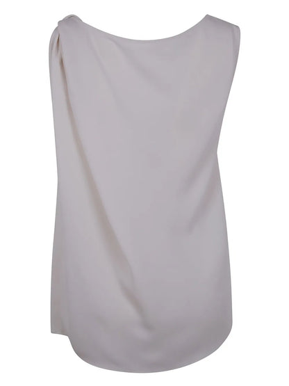 Ruched-Detailing Top