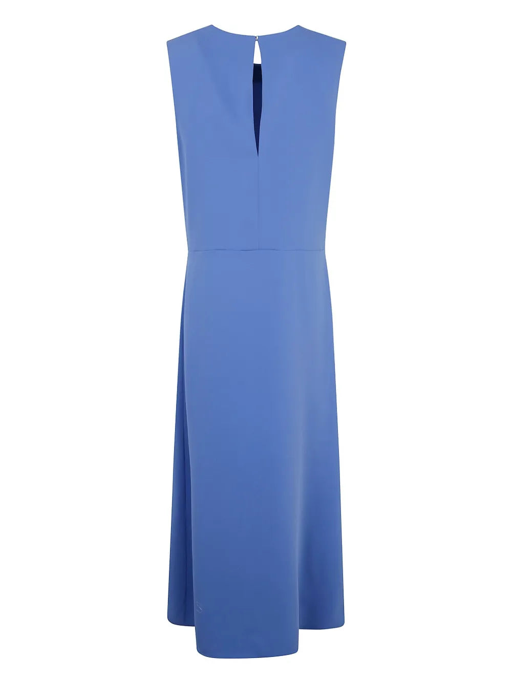 Pleat-Detail Sleeveless Dress