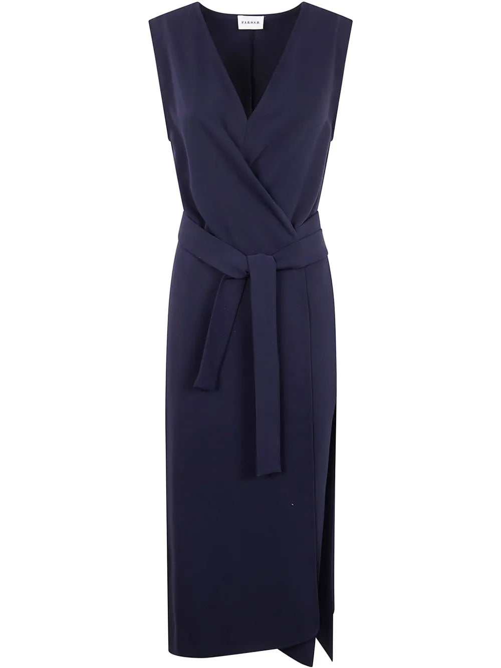 V-Neck Midi Dress