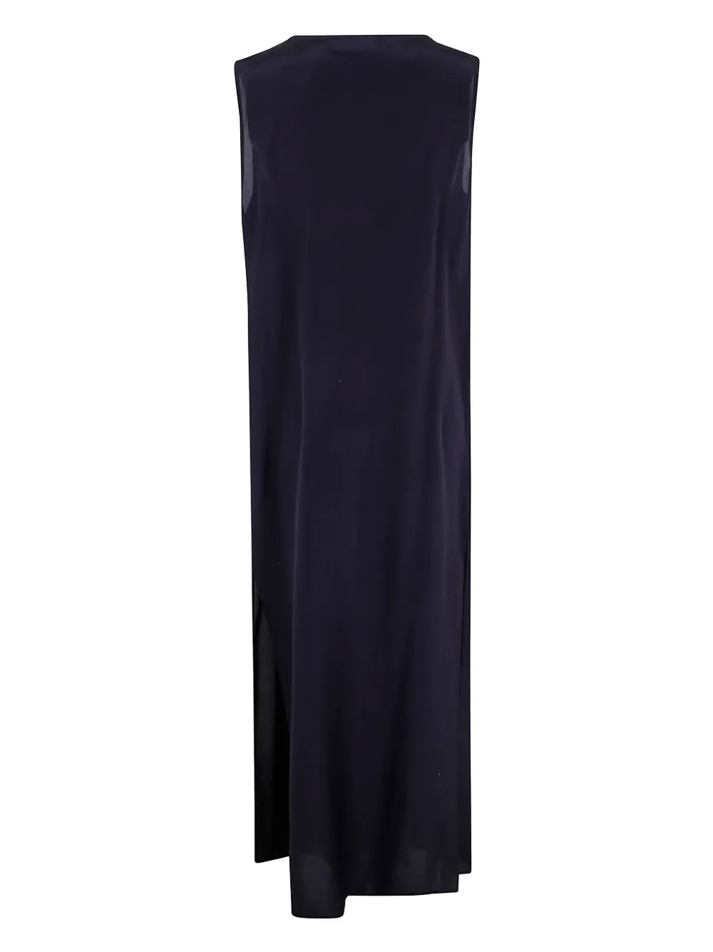 Drape-Neck Shift Dress