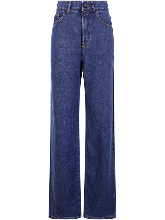 Logo-Patch Jeans