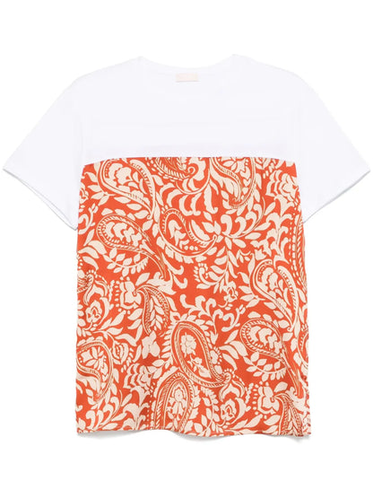 Paisley-Print T-Shirt