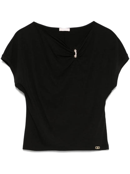 Appliqué Detailed T-Shirt