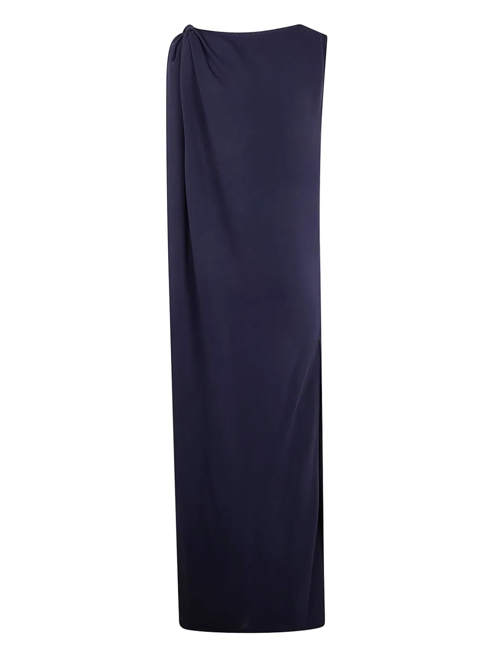 Knot-Shoulder Shift Dress