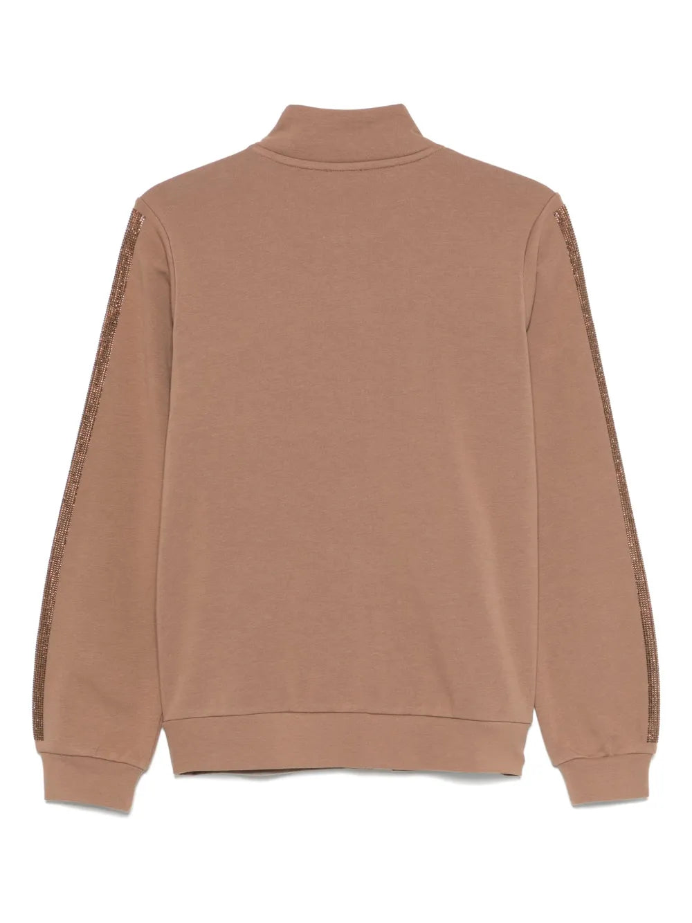 Rhinestone-Trimmed Track Jacket