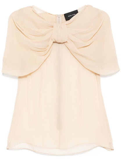 Bow-Detail Top