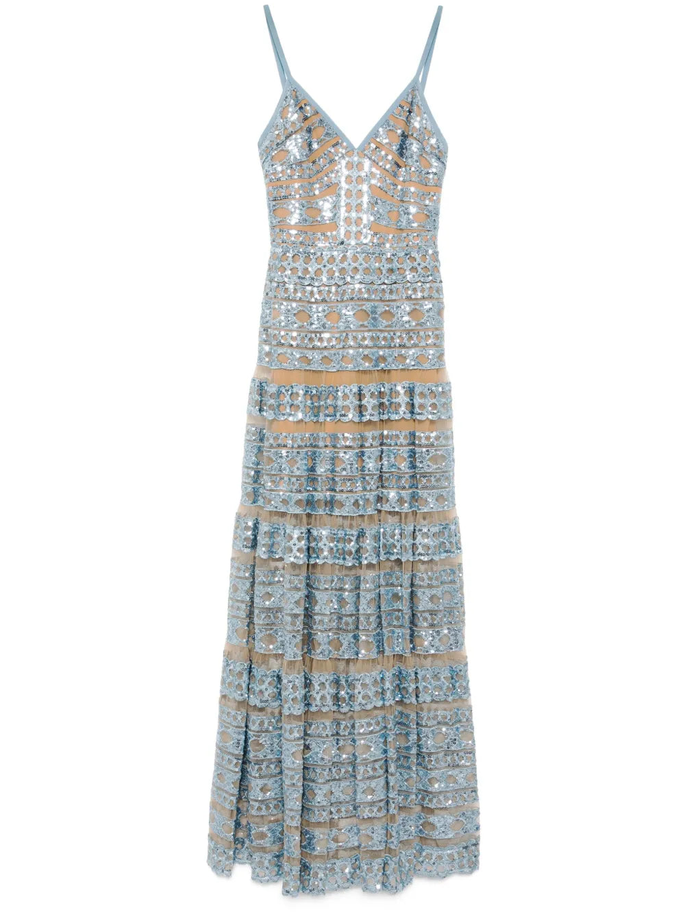 Embroidered Long Dress