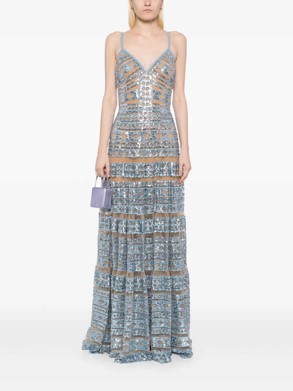 Embroidered Long Dress