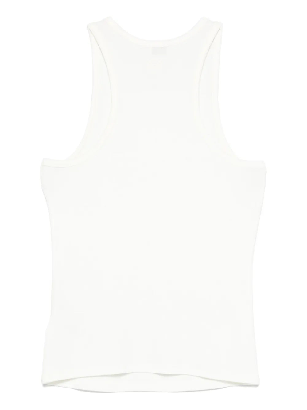 Fine-Ribbed Tank Top