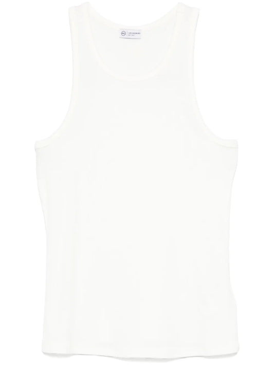 Fine-Ribbed Tank Top