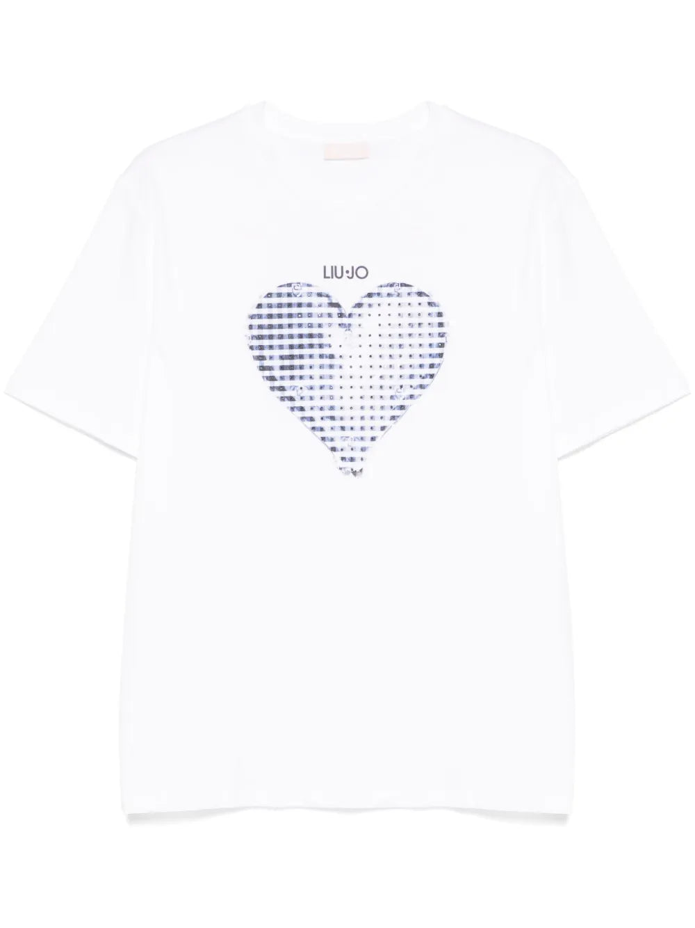 Heart-Print T-Shirt