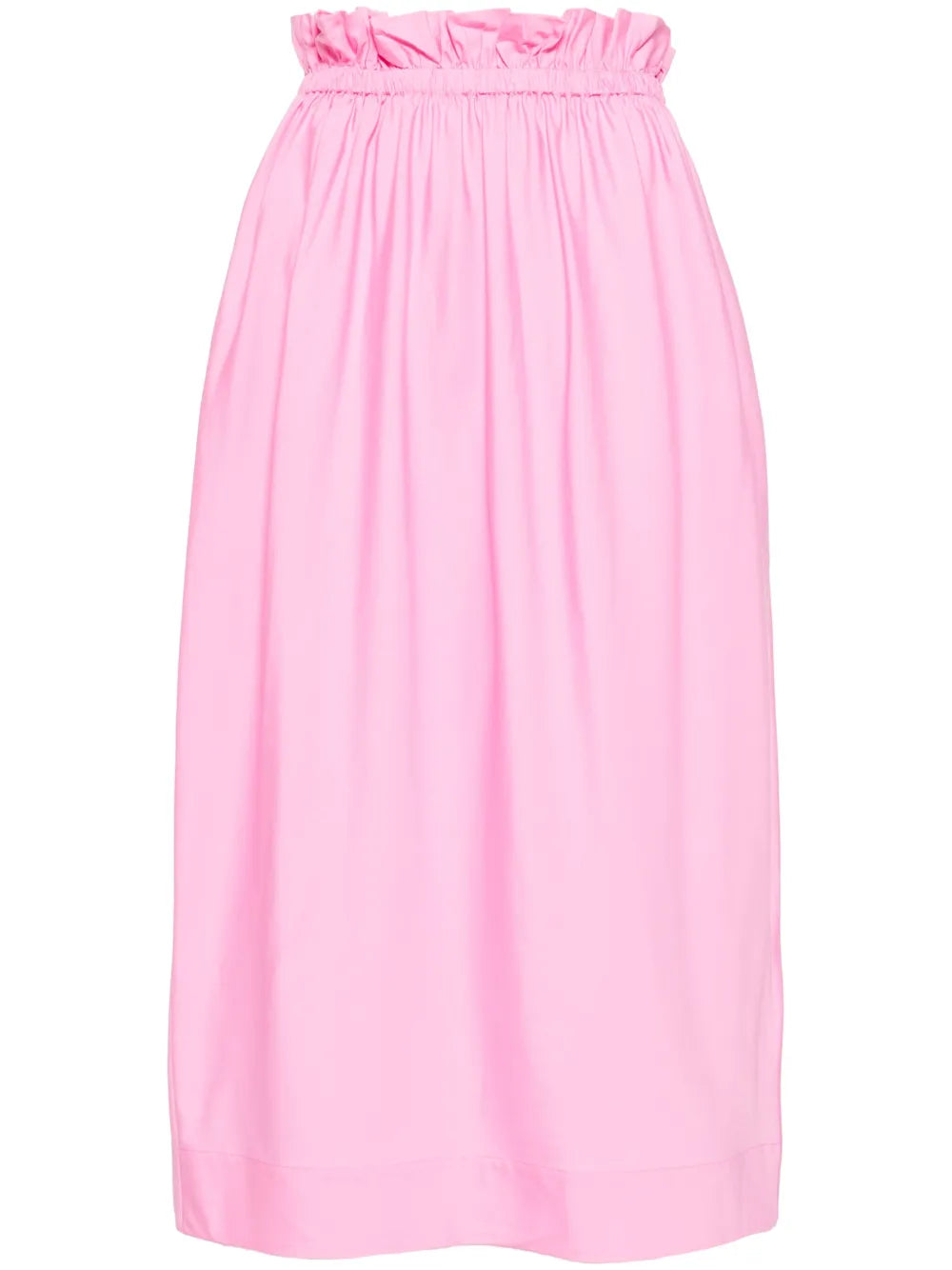 Elasticated Gathered Ruffle Tulip Skirt