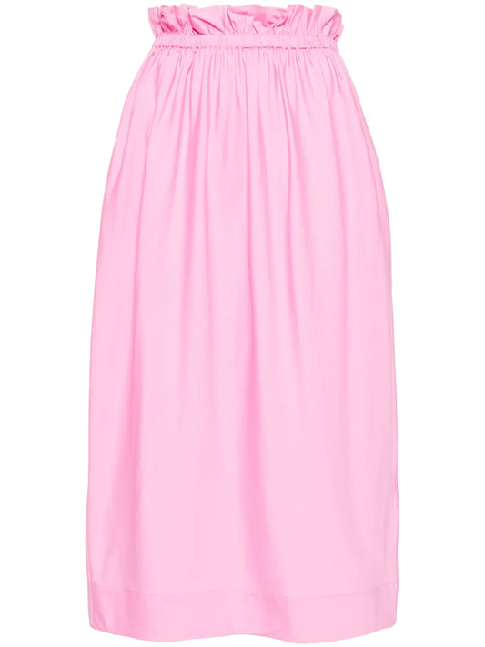 Elasticated Gathered Ruffle Tulip Skirt