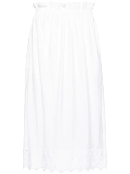 Elasticated Gathered Ruffle Skirt