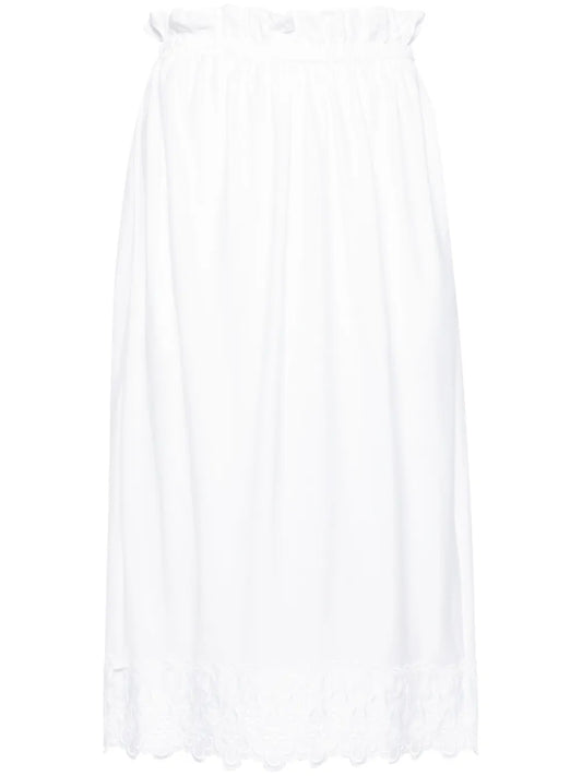 Elasticated Gathered Ruffle Skirt