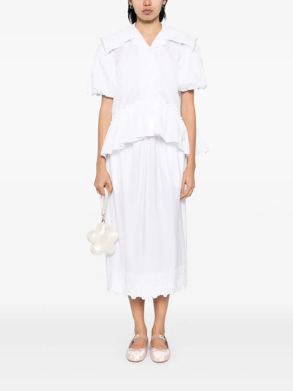 Elasticated Gathered Ruffle Skirt