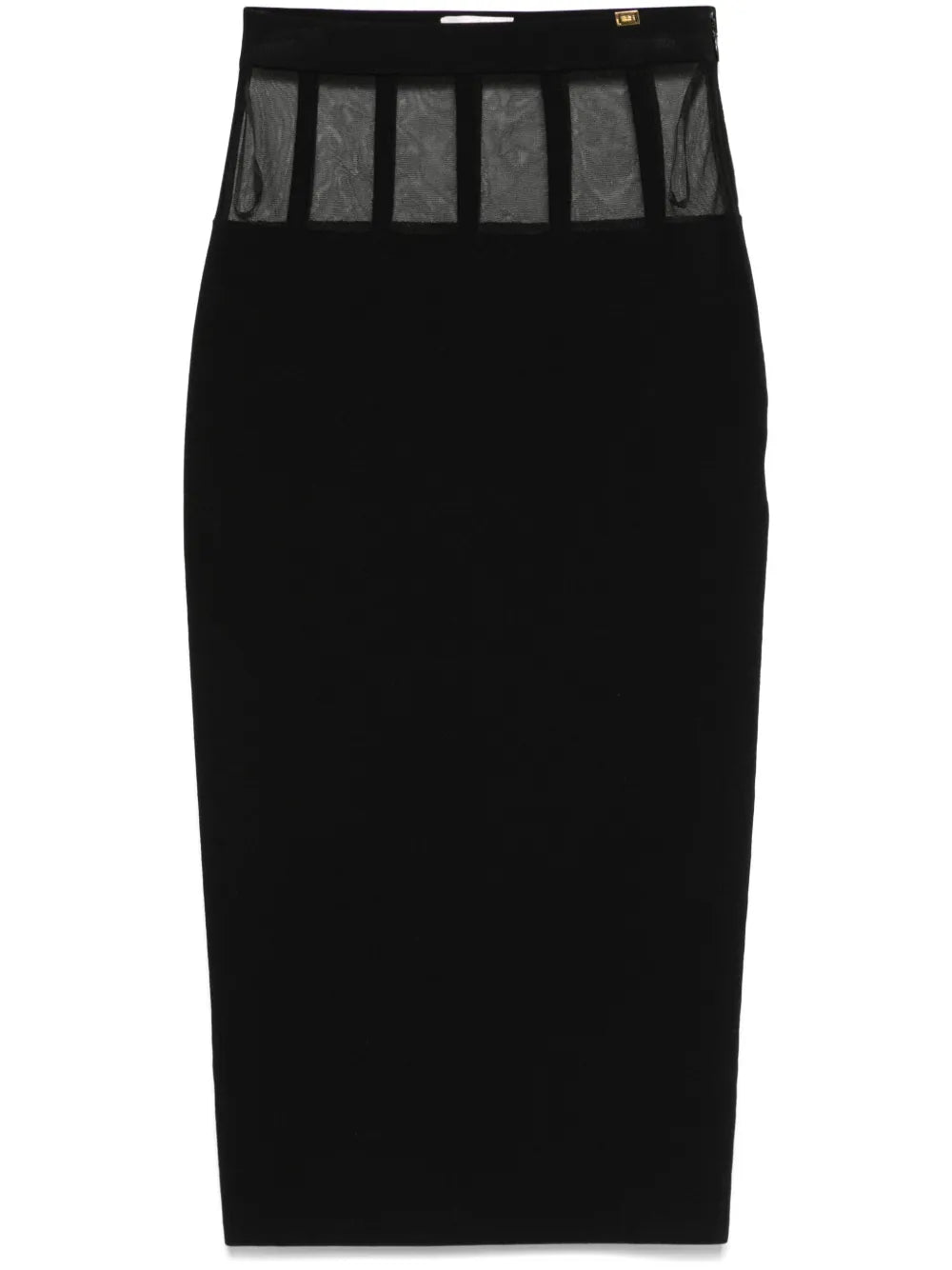 Corset-Cuts Midi Skirt