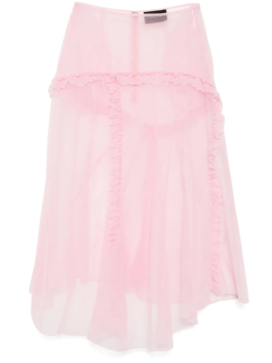 Ruffle-Details Skirt